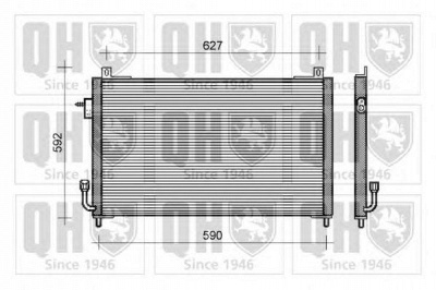 QUINTON HAZELL qcn410 -  Конденсатор, кондиционер